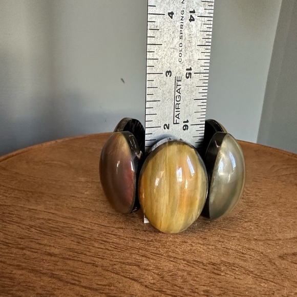 Monies Statement Horn Bracelet - Picture 7 of 13